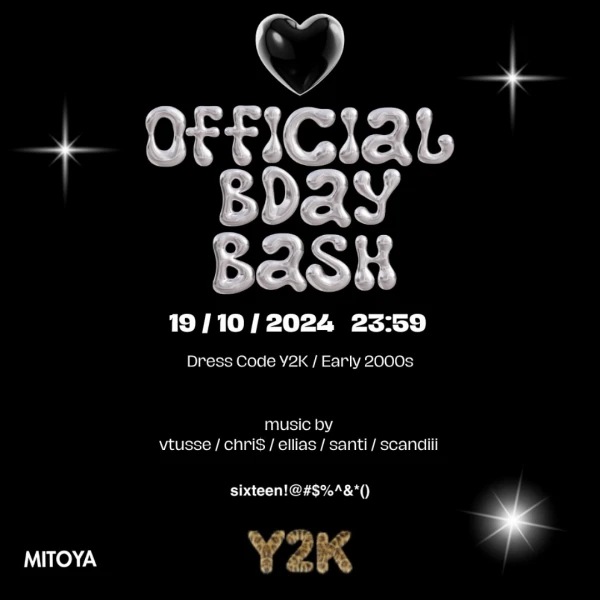 OFFICIALL BDAY BASH