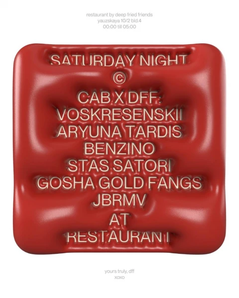 CAB X DFF NIGHT