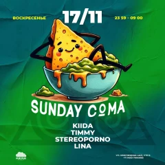 SUNDAY COMA poster