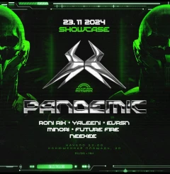 PANDEMIC RAVE SHOWCASE poster