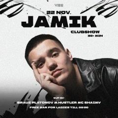 JAMIK CLUBSHOW poster