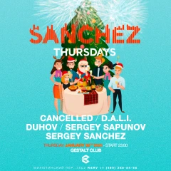 Sanchez Thursday poster