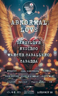 ABNORMAL LOVE poster