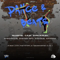 DANCE & BEATS poster