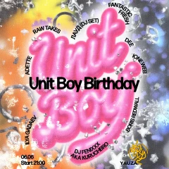Unit Boy Birthday poster