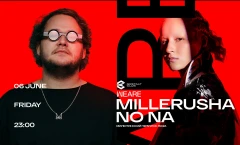 Millerusha & No Na — We Are x Gestalt Club Moscow poster