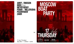 We Are x DXB Boatparty poster