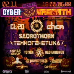 Cyber Sabbath Halloween poster
