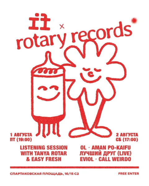IF x Rotary Records