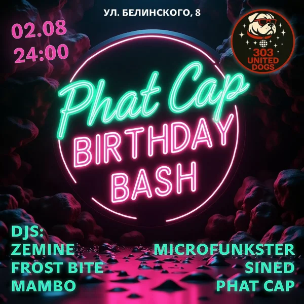 PHAT CAP BIRTHDAY BASH