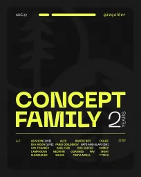 Concept Family Birthday 2 years