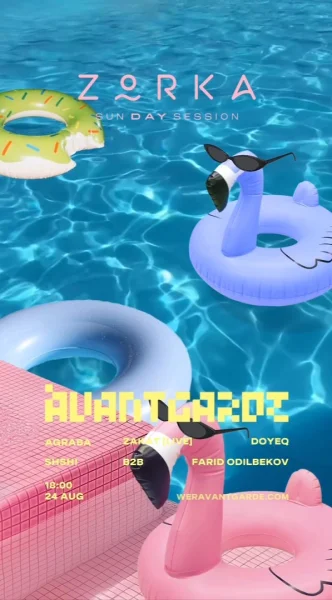 BYE SUMMER: AVANTGARDE X ZORKA SUNDAY SESSION