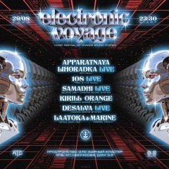 ELECTRONIC VOYAGE poster