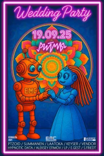 WEDDING PARTY PTZoiD & AnnA poster