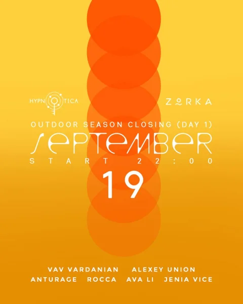 ZORKA SEASON CLOSING
