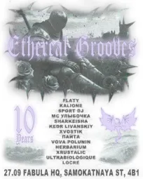 ETHEREAL GROOVES 10 YEARS