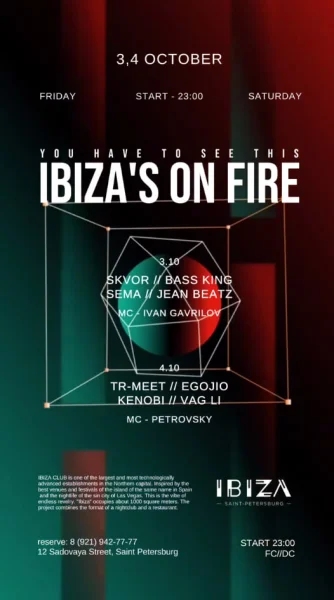 IBIZA’S ON FIRE