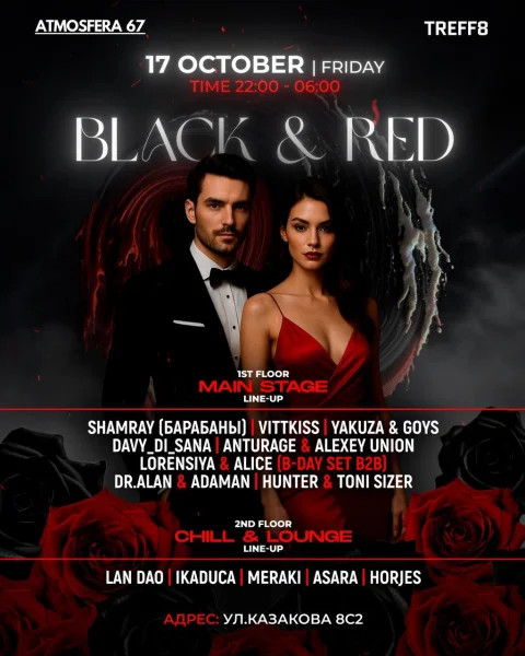 Black & Red