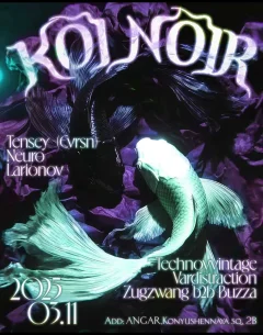 KOI + NOIR poster