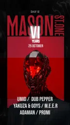 6 YEARS ANNIVERSARY 'MASON ST. ONE' (Day 2) poster