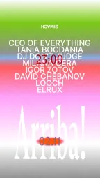 ARRIBA by CEO of everything poster
