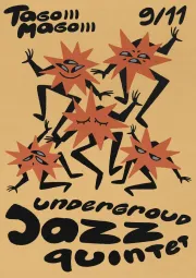Underground jazz quintet
