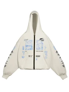 ЗИП-ХУДИ CUSTOM | LIGHT BLUE VOL.2