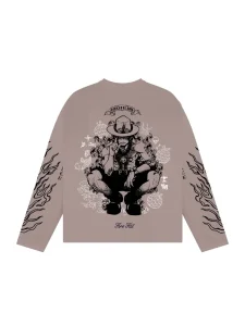 ЛОНГСЛИВ | DEAD FAMOUS BEIGE