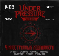 UNDER PRESSURE: XX years poster