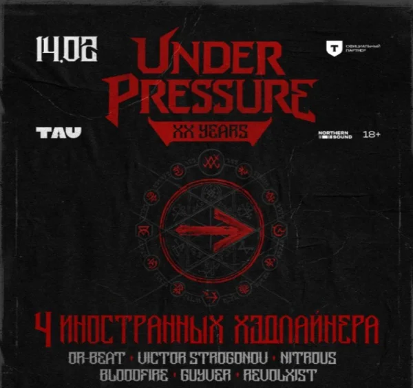 UNDER PRESSURE: XX years