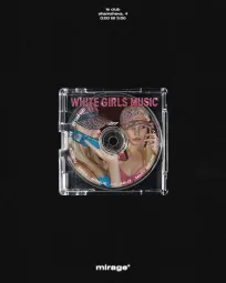 white girls music poster