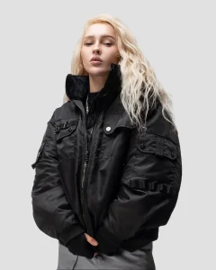 Бомбер Spirit, цвет черный, размер s