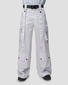 Брюки-карго Crew white, цвет белый, размер 50