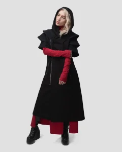 Мантия-жилетка Инферно / Inferno / черная женская, цвет черный, размер 52