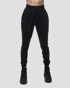 Джоггеры Delta black женские, цвет черный, размер 50