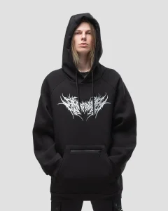 Худи Phantom B\W, цвет черный с белым, размер m