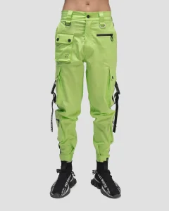 Брюки Jungle green мужские, цвет зеленый с черным, размер 48