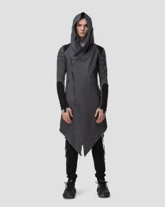 Мантия Onyx White Noise Gray мужская, цвет серый меланж с черным, размер 42