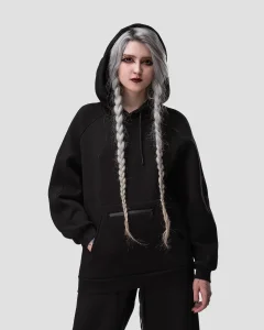 Худи Andy Black женское, цвет черный, размер 38