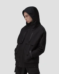 Куртка Волюм / Volume / черная женская, цвет черный, размер 44