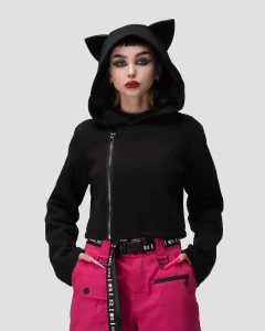 Толстовка Dead Cat Dance Black женская, цвет черный, размер 40