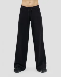 Брюки клеш Base Black мужские, цвет черный, размер 40