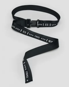 Ремень Reborn B/W, цвет черный с белым