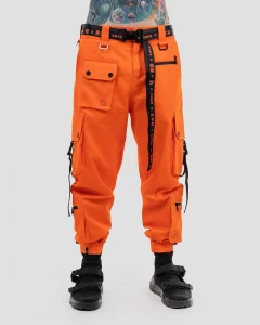 Брюки Jungle Orange мужские, цвет оранжевый, размер 38