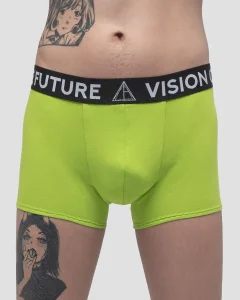 Трусы Boxer Briefs Green мужские, цвет зеленый, размер 48