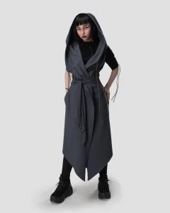 Мантия-жилетка Rogue Gray женская, цвет темно-серый, размер 44