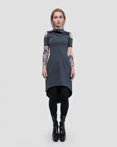 Платье Ritual Gray женское, цвет темно-серый, размер 44