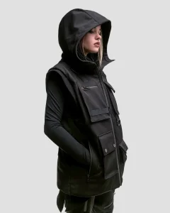 Жилет Hybrid Black женский, цвет черный, размер 40