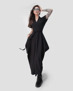 Платье Kimono Black женское, цвет черный, размер 40