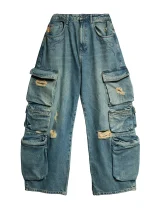 DENIM ДЖИНСЫ KARGO | MARIMO